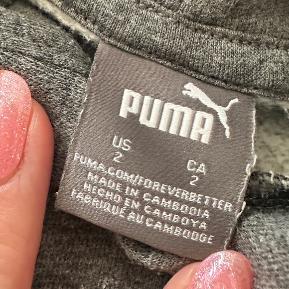 Puma Dark Grey Pullover Hoodie - Picture 5 of 5